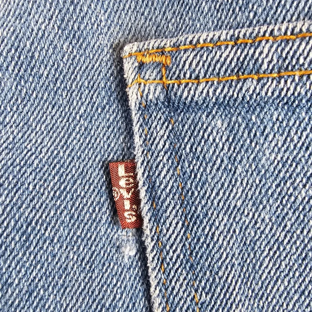 Vintage 1982 Levis 517 Orange‎ Tab Jeans 36x29 (34X26) Made in USA Bootcut